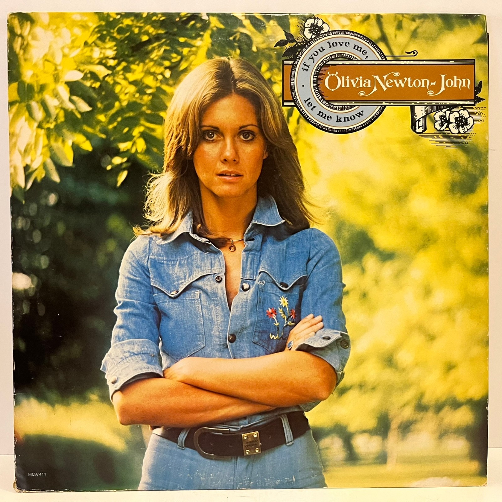 OLIVIA NEWTON-JOHN If You Love Me Let Me Know (1974) - 12" Vinyl Record LP - VG+
