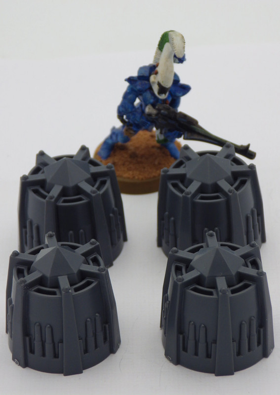 Necrons crates, energy cell (40k Scenery) x4 2021 TBE decors00060