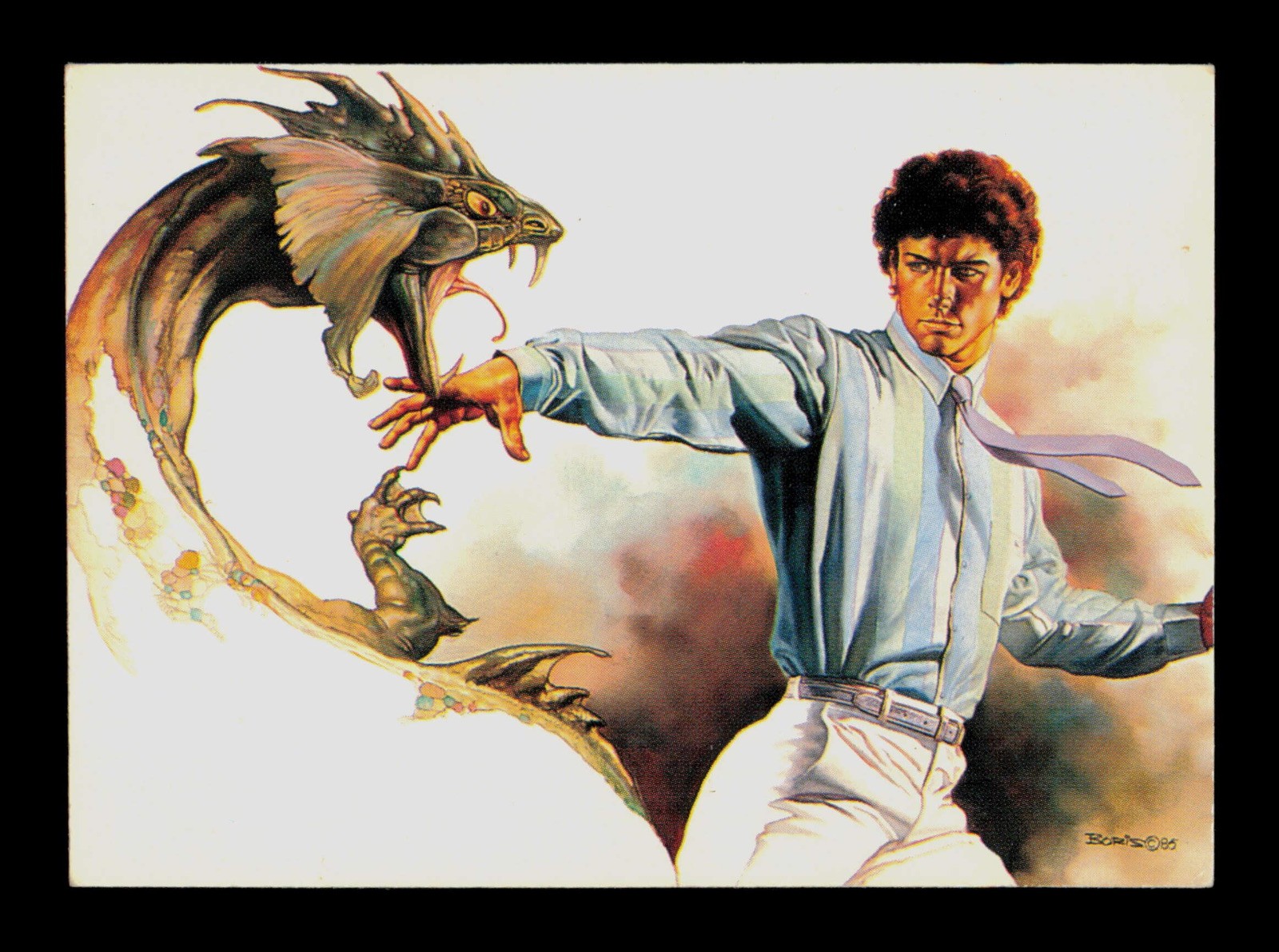Sit-Magnificent Myths 2 Boris Vallejo 4 1994 Trading Card TCG
