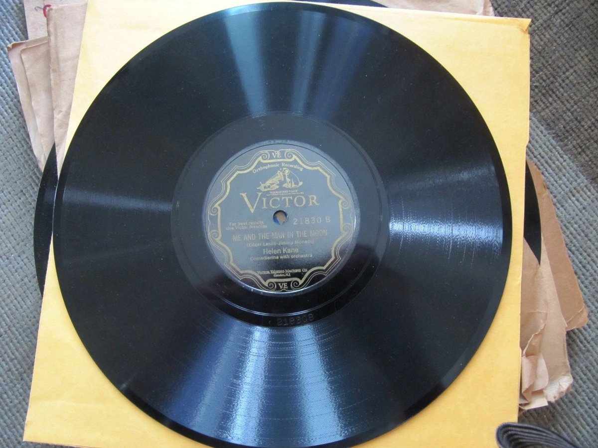 1928 HELEN KANE Betty Boop DONT BE LIKE THAT Me and the Man in Moon VICTOR 21830