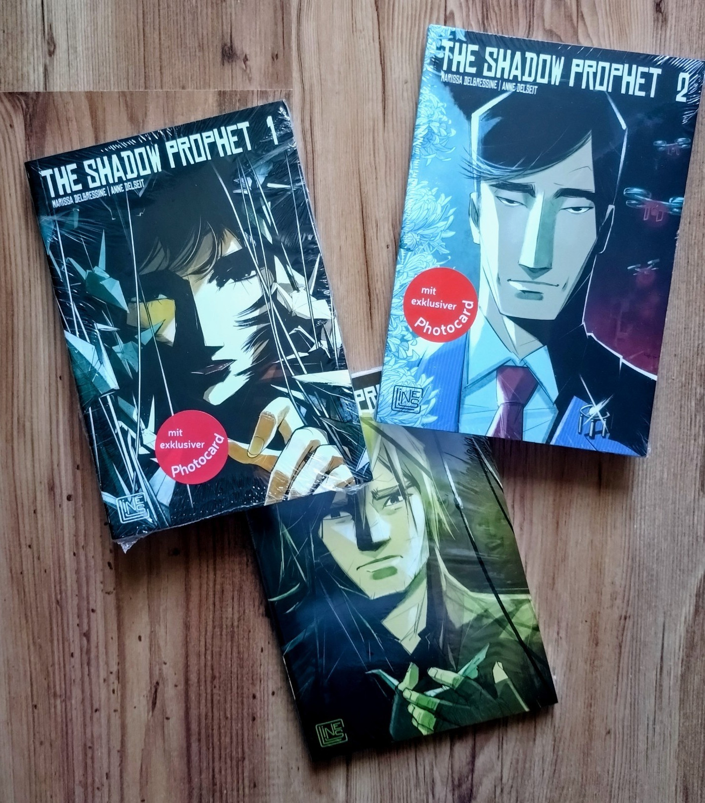 The Shadow Prophet vol. 1-3 completo (Carlsen Lines) OTTIMO NUOVO