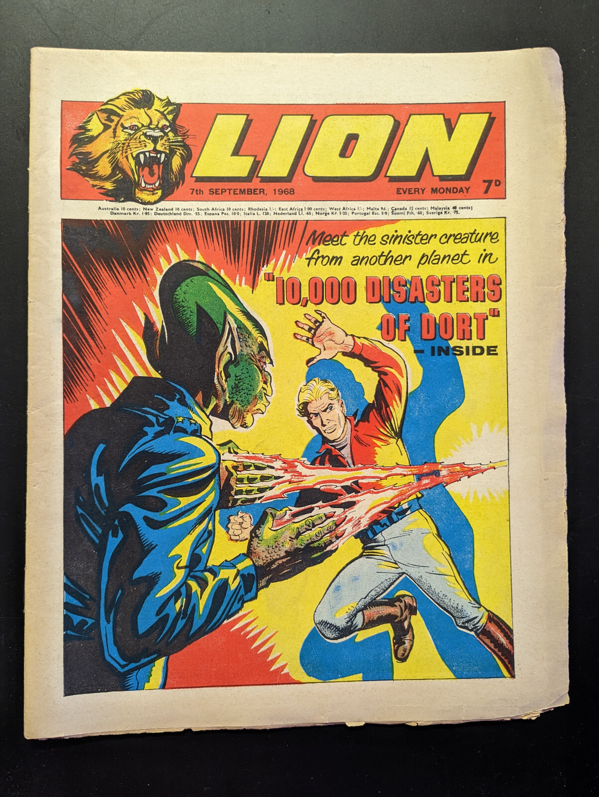 Lion Comic September 7th 1968.
