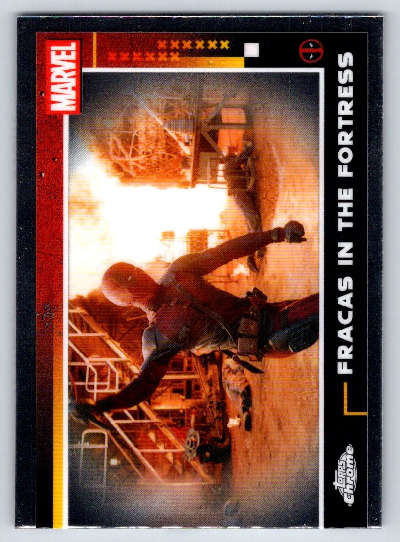 2025 Marvel Topps Chrome Deadpool Wolverine Deadpool Cassandra Nova #79