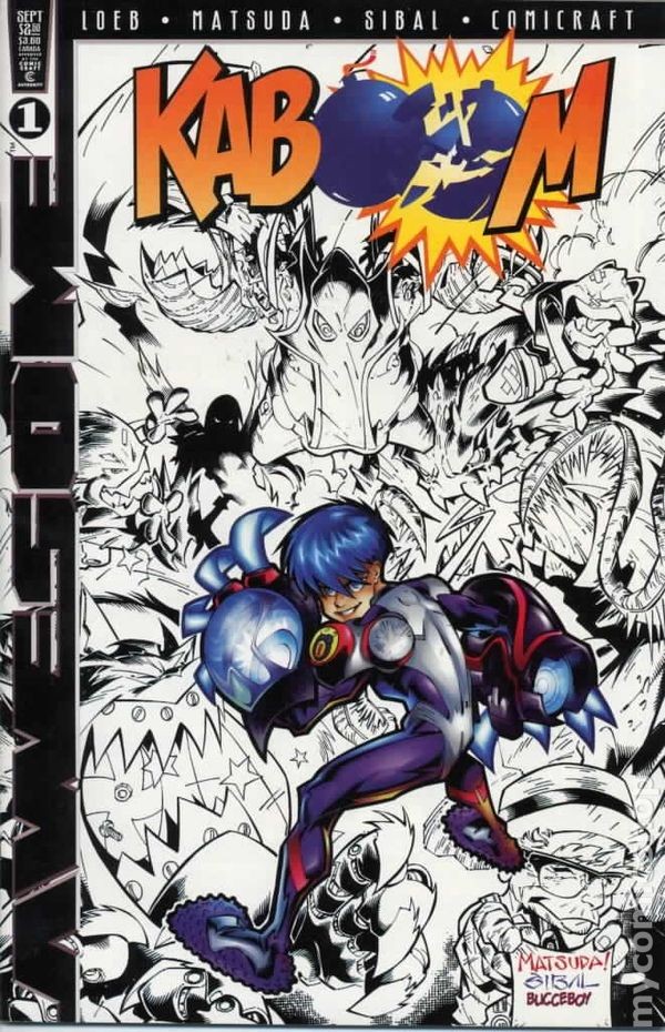 Kaboom 1B VF 1997 immagine stock