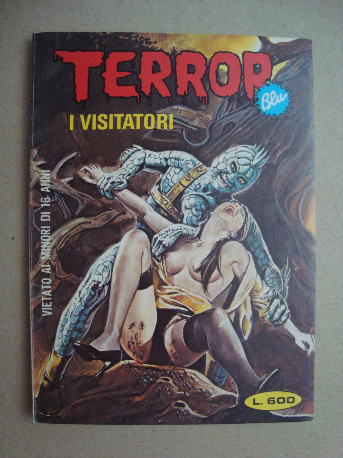 terror blu n° 120 ed.ediperiodici 1981