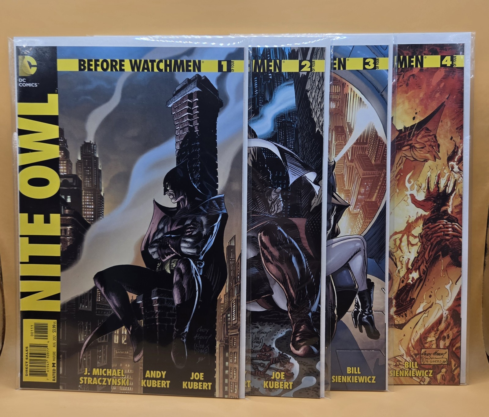 Before Watchmen Rorschach #1-4  Complete Set NM DC Comics 2012