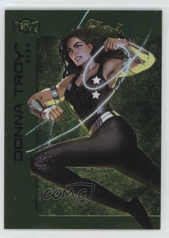 2025 Skybox Metal Universe Batman verde lime FX/175 Donna Troy #39 f6d