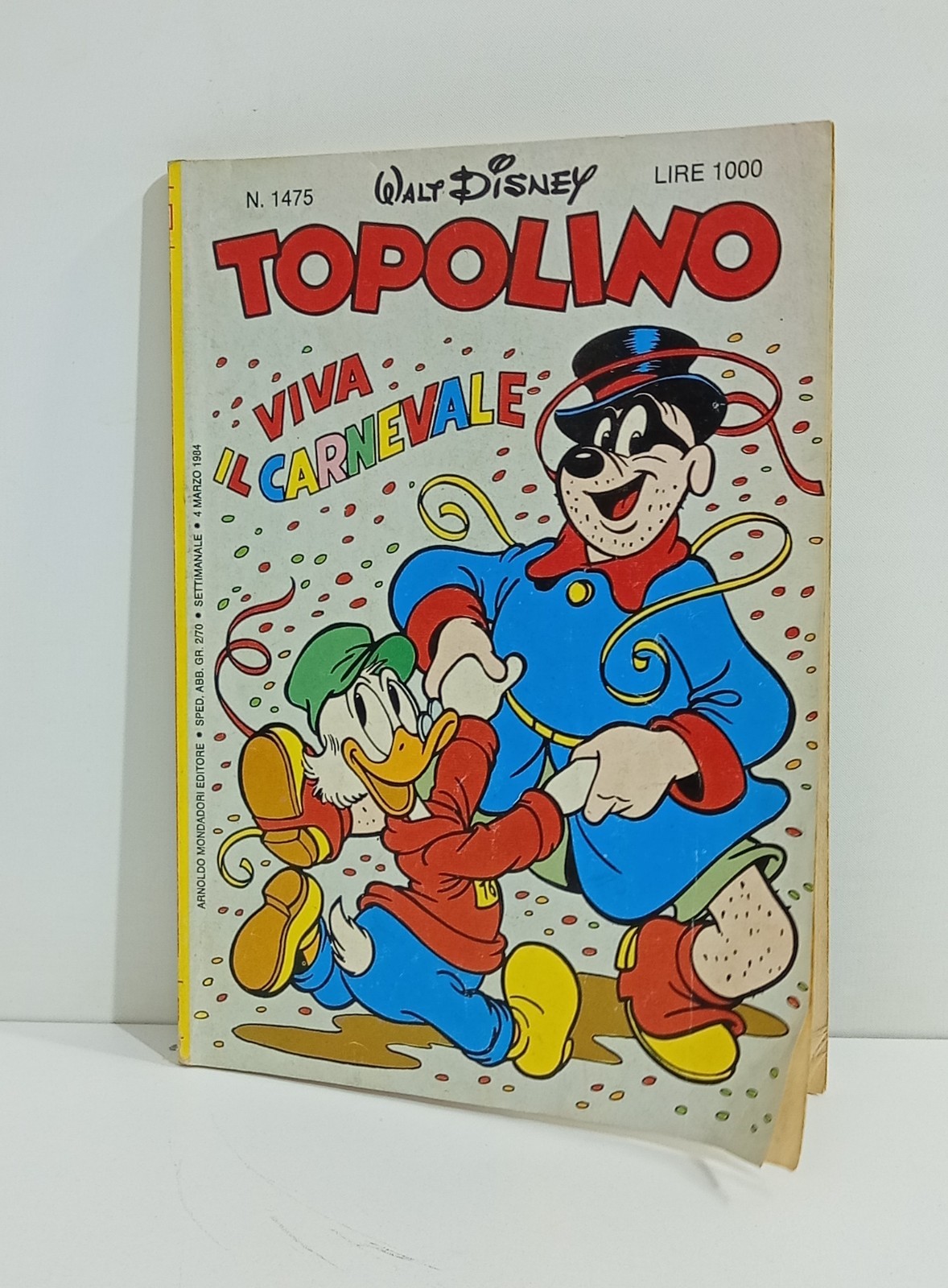 I147500 TOPOLINO libretto n. 1475 - Mondadori 1984