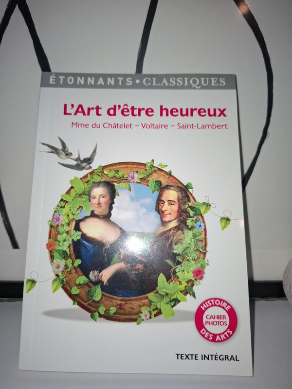Livre " L'Art d'être heureux "