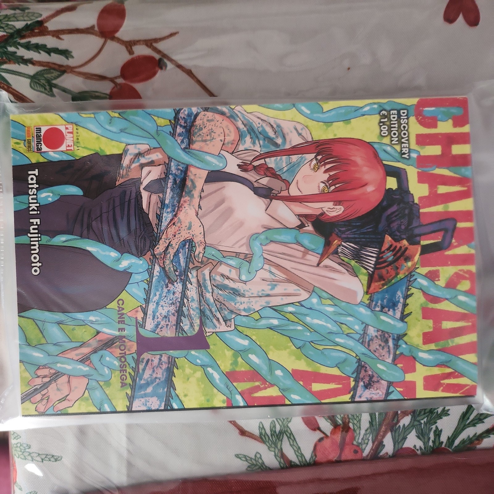 CHAINSAW MAN N°1 VARIANT DISCOVERY EDITION PLANET MANGA TATSUKI FUJIMOTO NUOVO