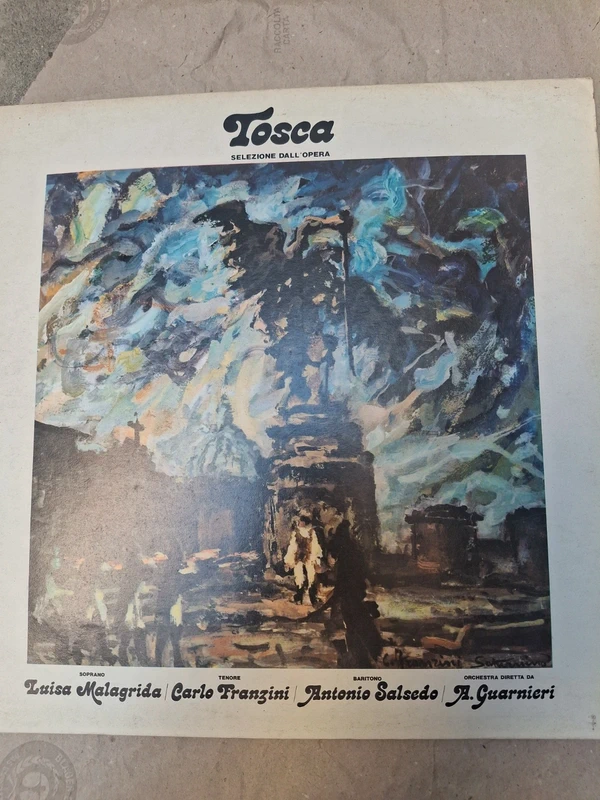 Giacomo Puccini. Tosca. Vinili