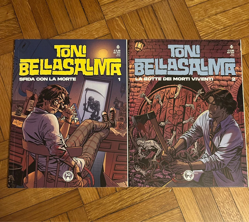 Set fumetti toni bellasalma