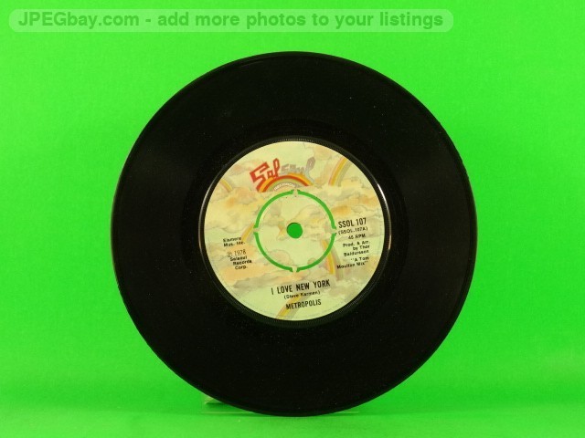 METROPOLIS I LOVE NEW YORK (137) 7" SALSOUL