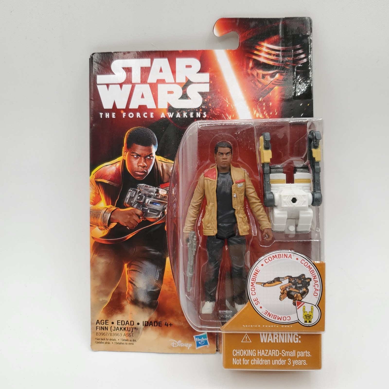 Star Wars The Force Awakens Finn Action Figure New NIB SEALED NEW