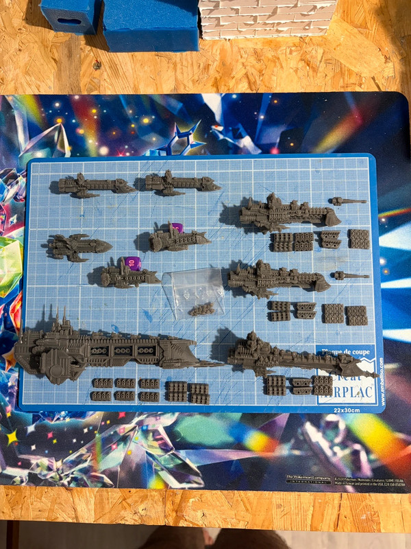 Battlefleet gothic flotte impérial en résine