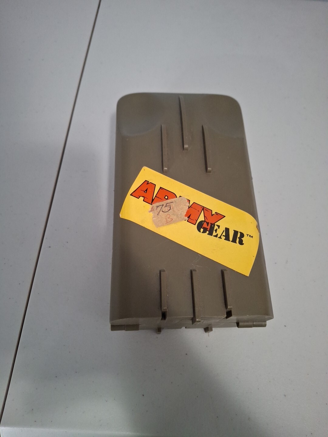 Portaerei vintage esercito attrezzi mensa Galoob micro macchine esercito incompleto
