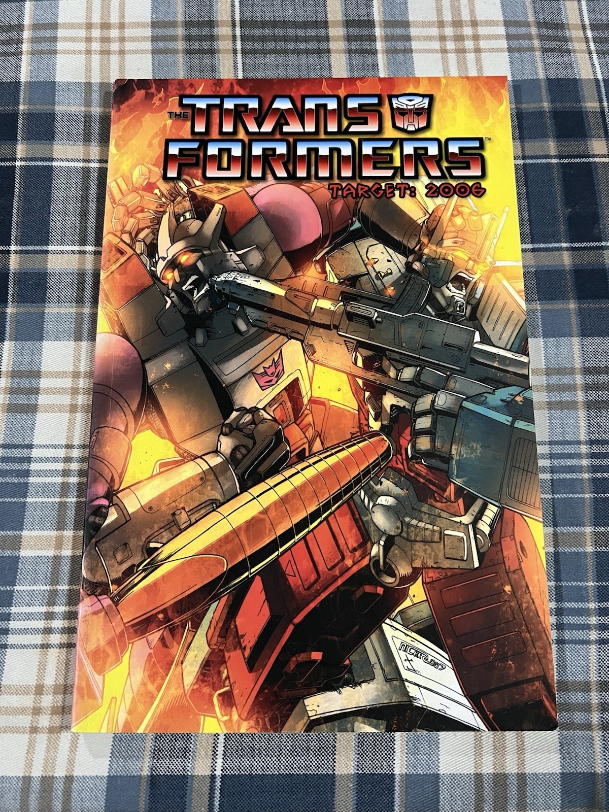 Transformers Target 2006 TPB Galvatron Unicron Optimus Prime