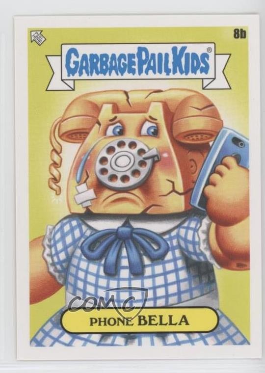 Telefono 2020 Topps Garbage Pail per bambini 35° anniversario Bella #8b 5m1