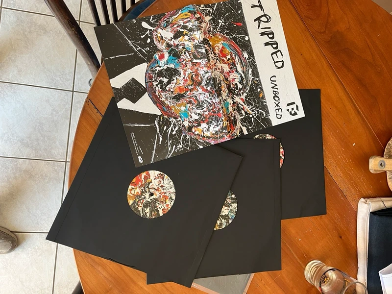 🎶 Set de 3 vinyles Tripped - Unboxed - Neufs