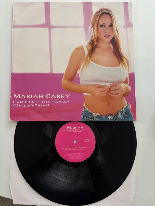 Mariah Carey can’t take that away disque vinyle 33t maxi 45t 4 titres presseur 2000 original rare