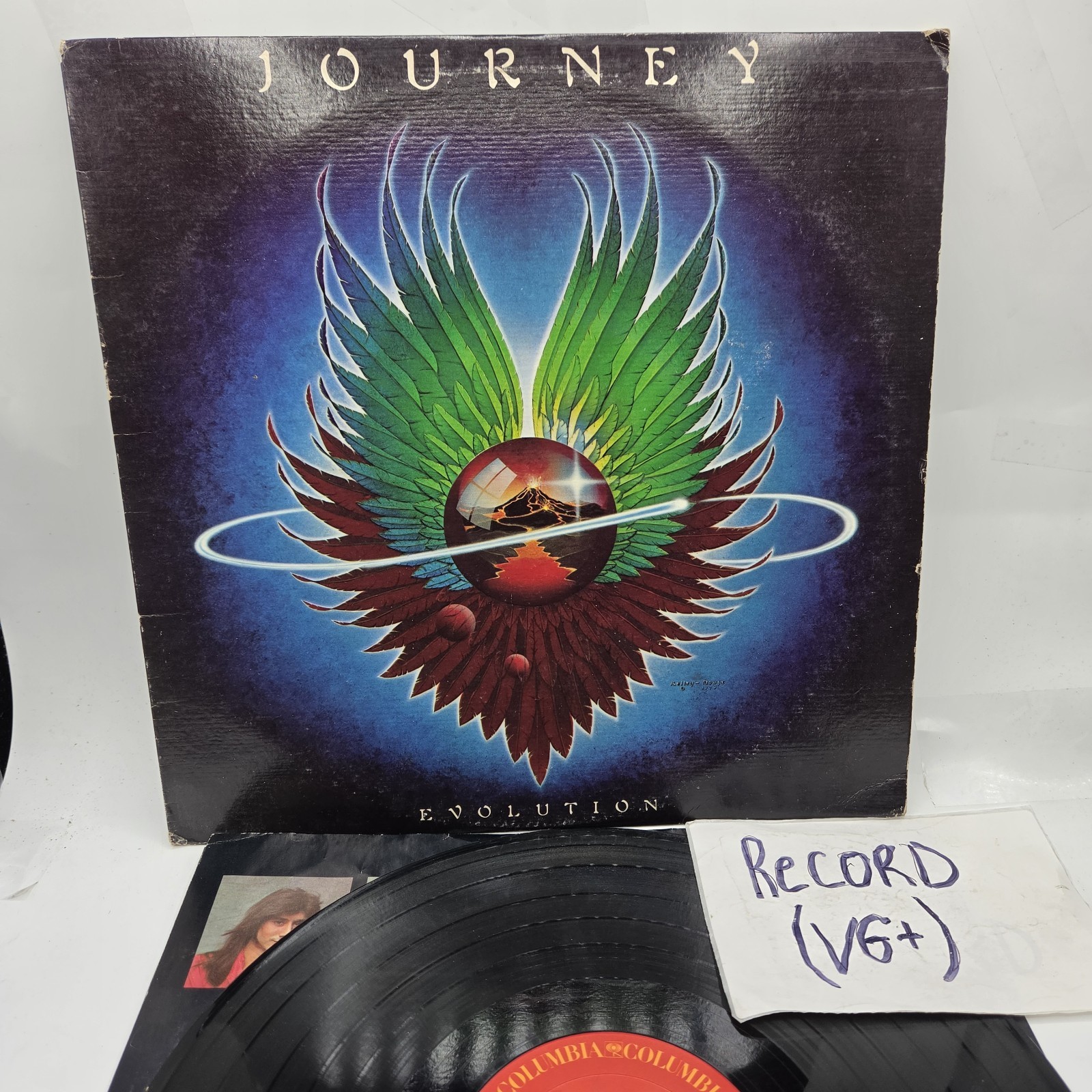 Journey Evolution LP Vinyl Vintage Album Record Original 1979 VG+