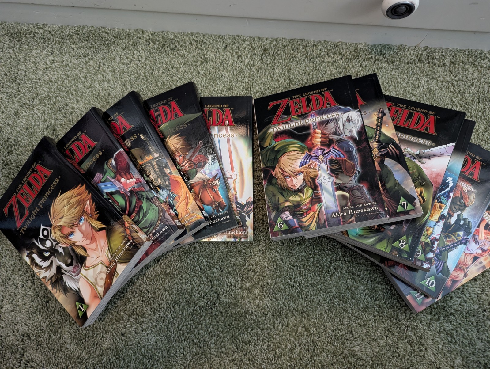 Manga The Legend of Zelda: Twilight Princess volumi: 1-11 set usato
