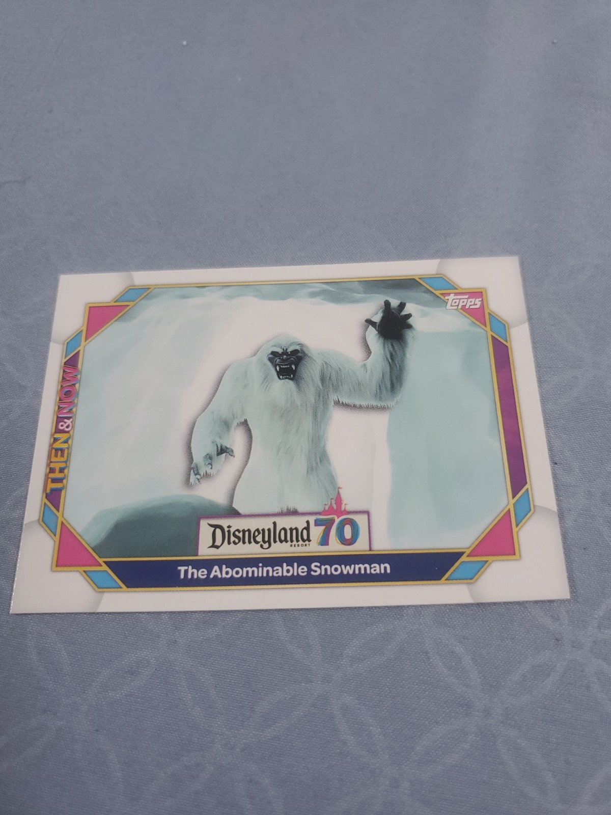 2025 Topps Disneyland 70° Anniversario Abominevole Pupazzo di Neve #41