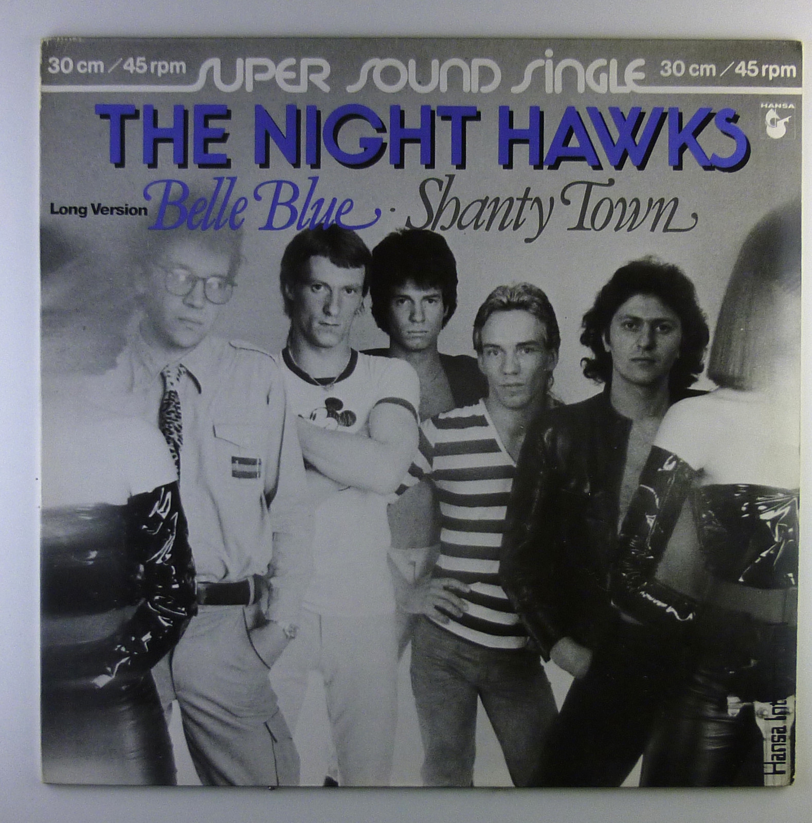 12" Maxi - Night Hawks - Belle Blue / Shanty Town - L5769H - Lavato E Pulito