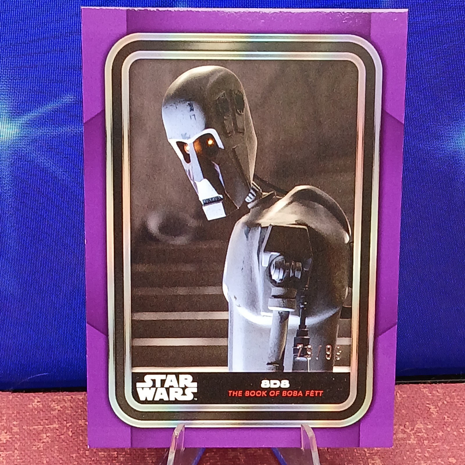 2023 Topps Star Wars 8D8Purple x/99 - The Book of Boba Fett Droid  #5