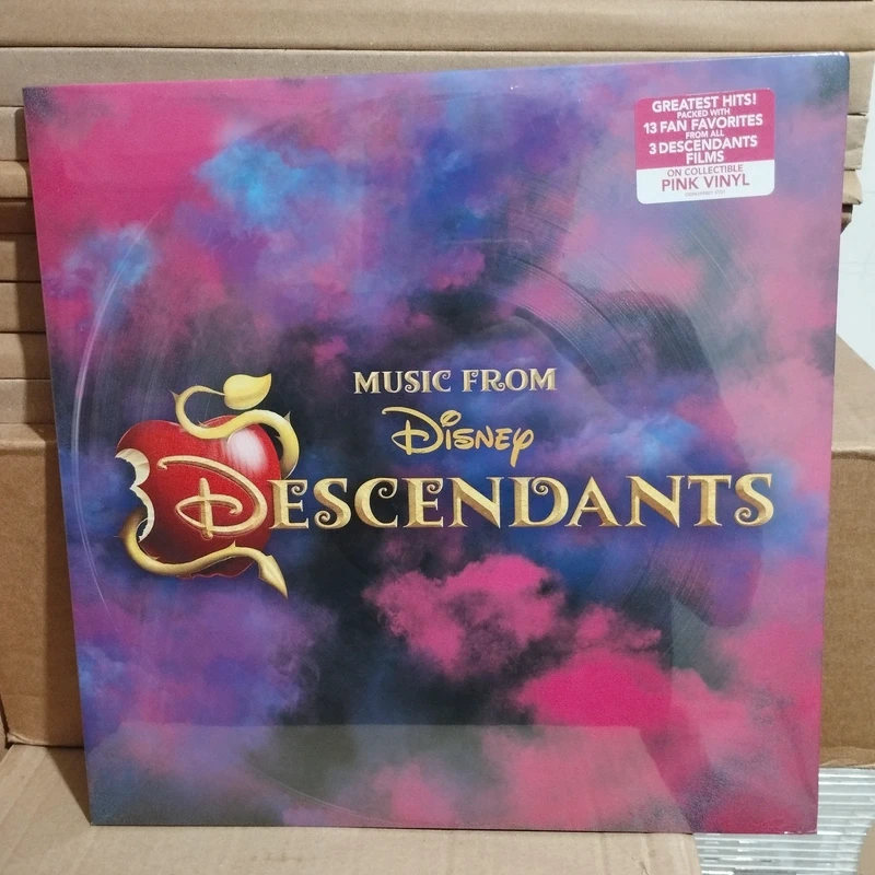 The descendants - Pink vinyl - Disney Channel soundtrack