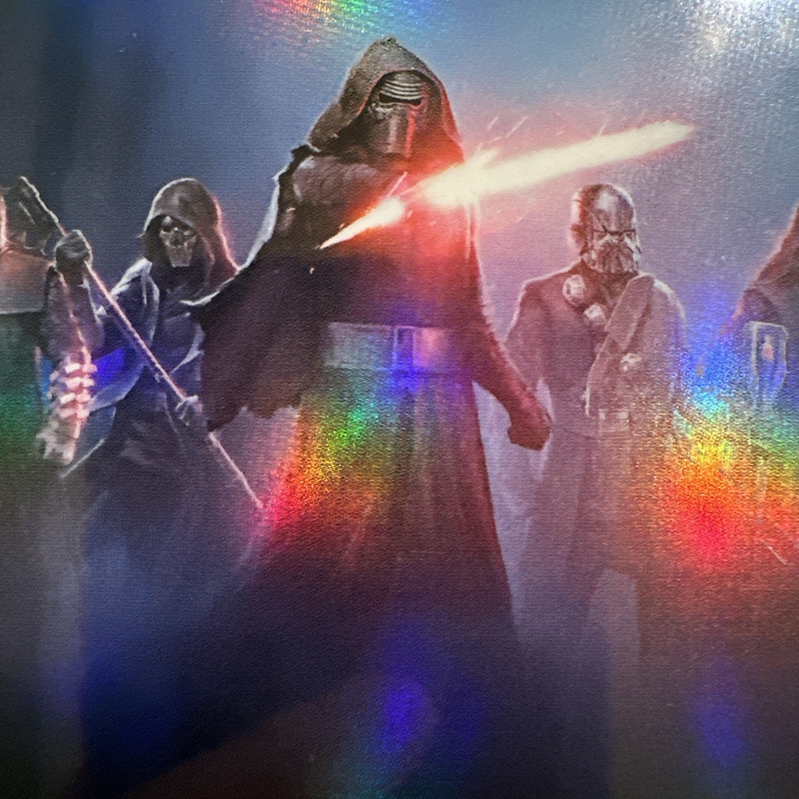 2026 Topps Star Wars Galaxy Chrome #11 The Knights of Ren Refractor