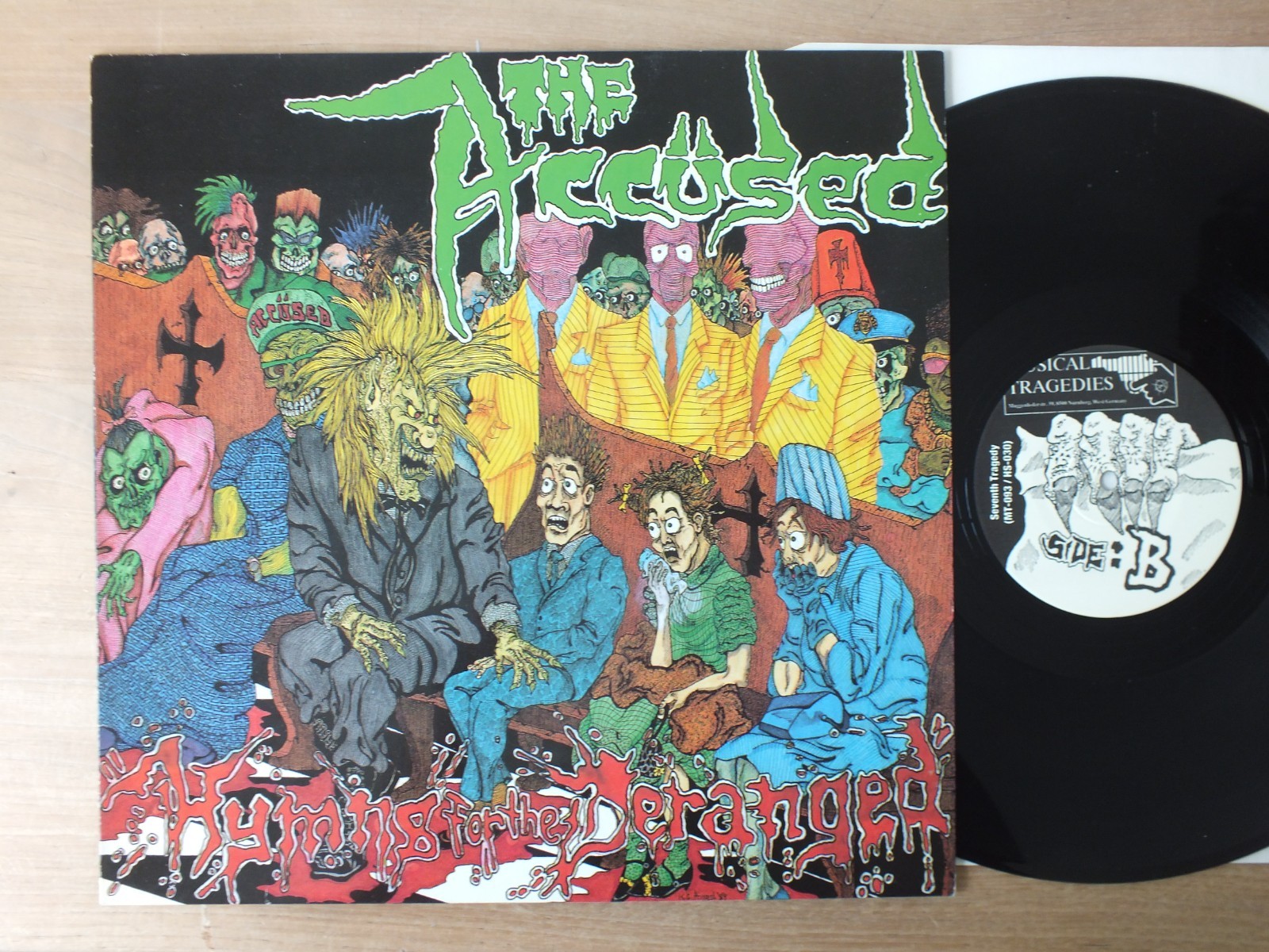 The Accüsed - Hymns For The Deranged  GERMANY 1989   LP     Vinyl  mint-