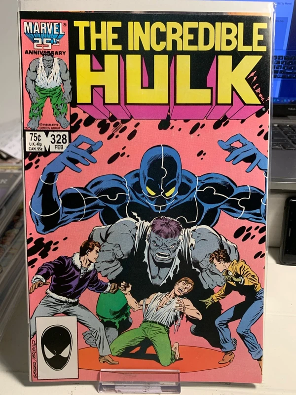 🔑 KEY Incredible Hulk #328 – 1st Fragment y 1er guion Peter David – Marvel