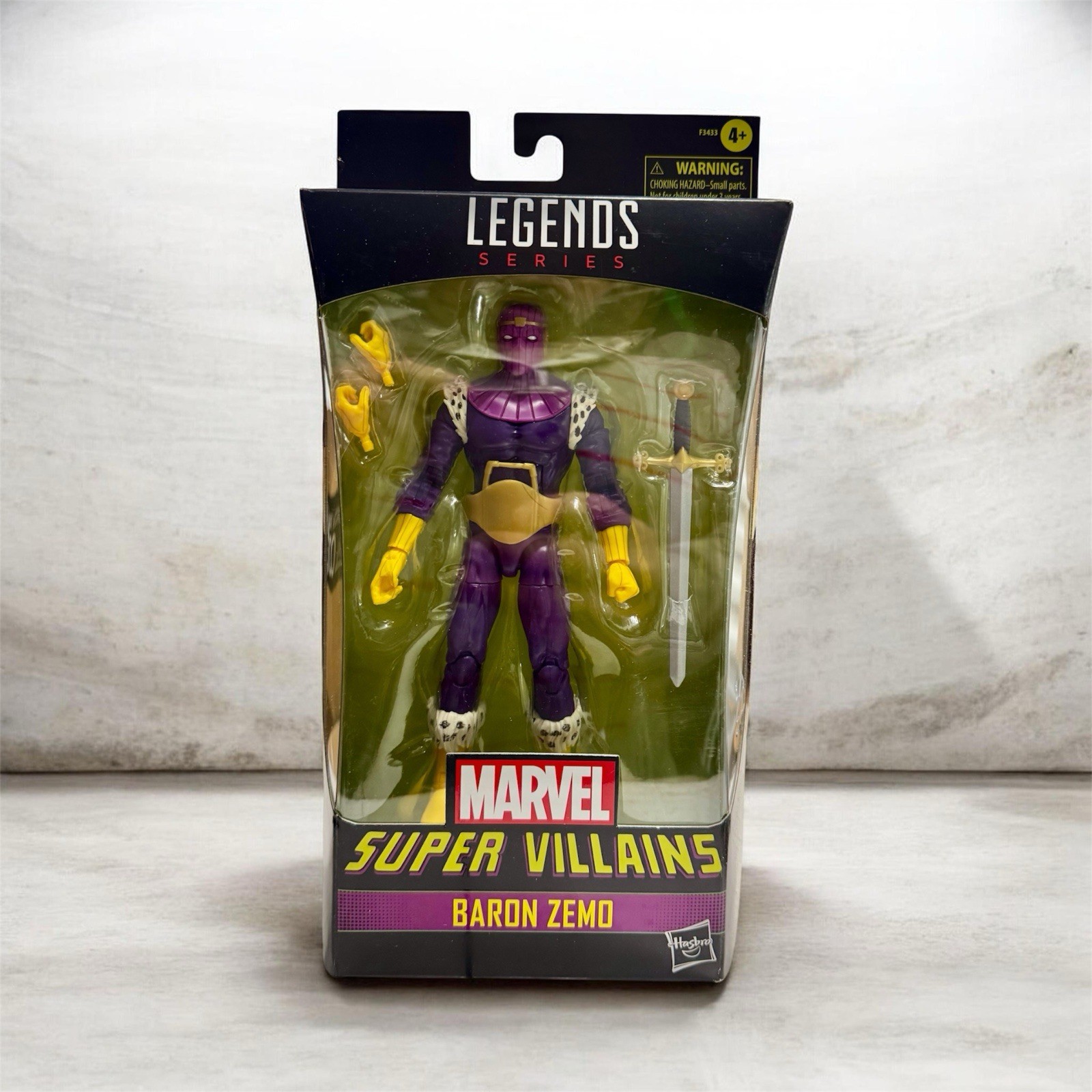 Hasbro Baron Zemo Modellino 6 pollici NUOVO