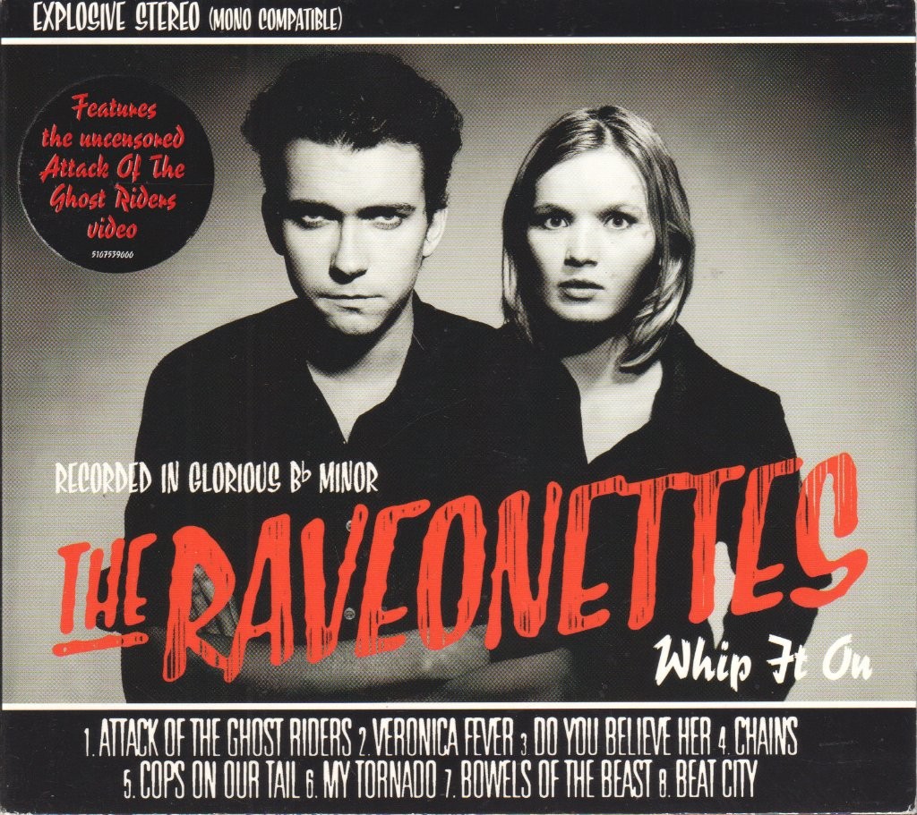 The Raveonettes Whip It On CD Europa 2002 Enhanced CD Digipak