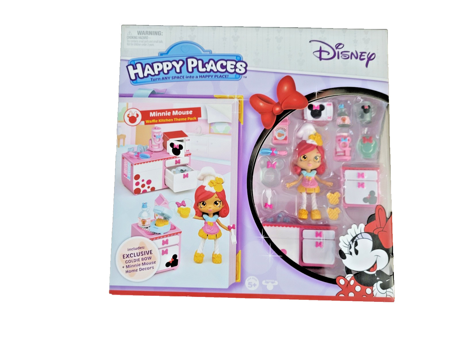 Shopkins Confezione Tema Cucina Cialda Disney Minnie Mouse Happy Places
