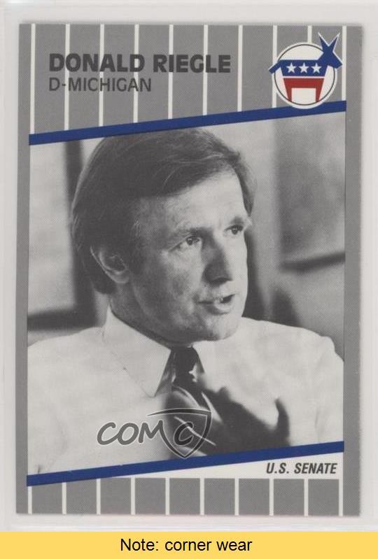 1989 Associazione Nazionale Educazione PAC Congresso Senato Donald Riegle LEGGI 0w6