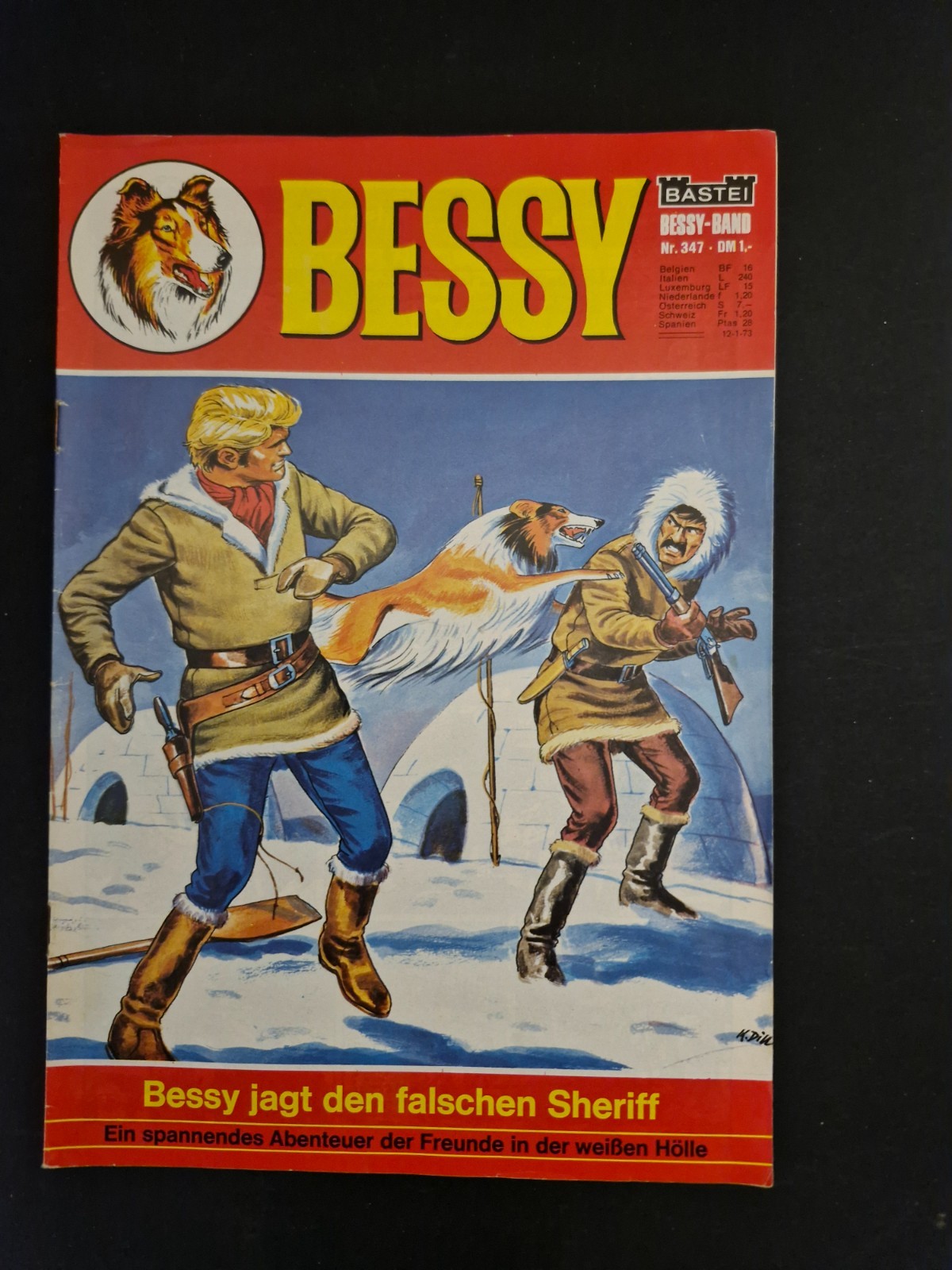 Fumetto Bessy n.347 (Bastei 1°edizione) Z1-2