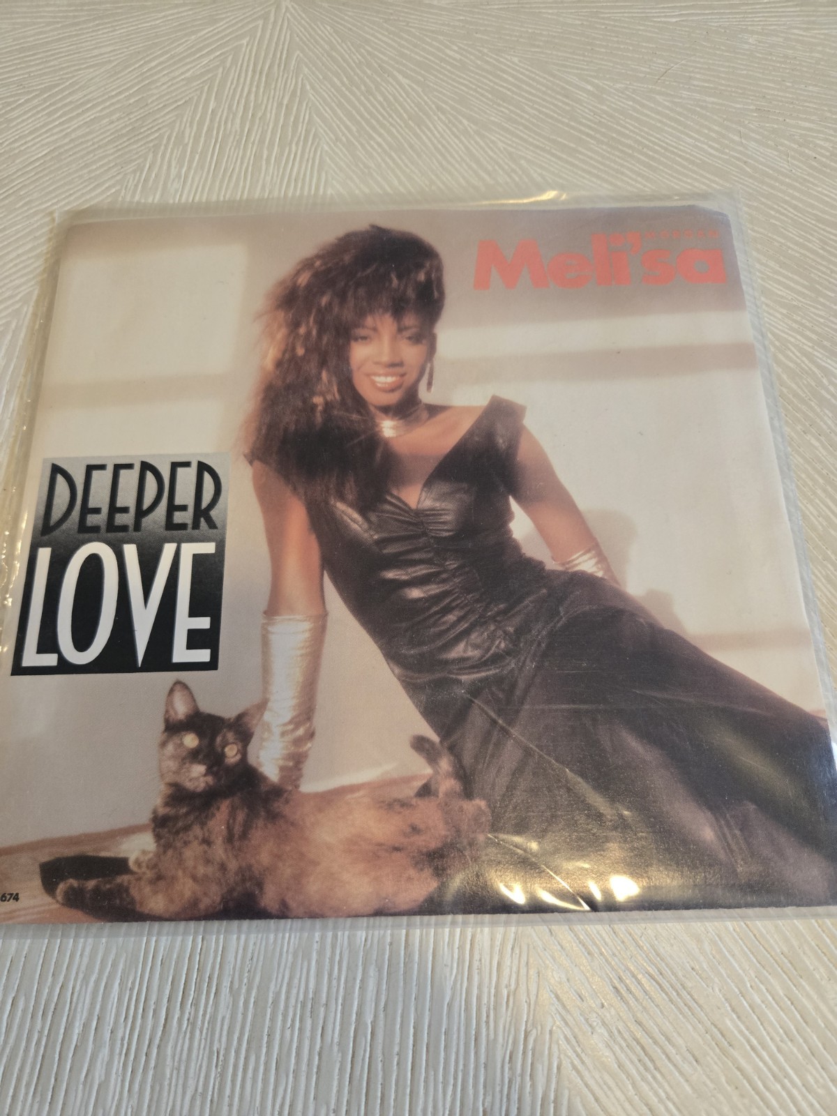 Meli'sa Morgan – Deeper Love 45 RPM RECORD w/ picture sleeve