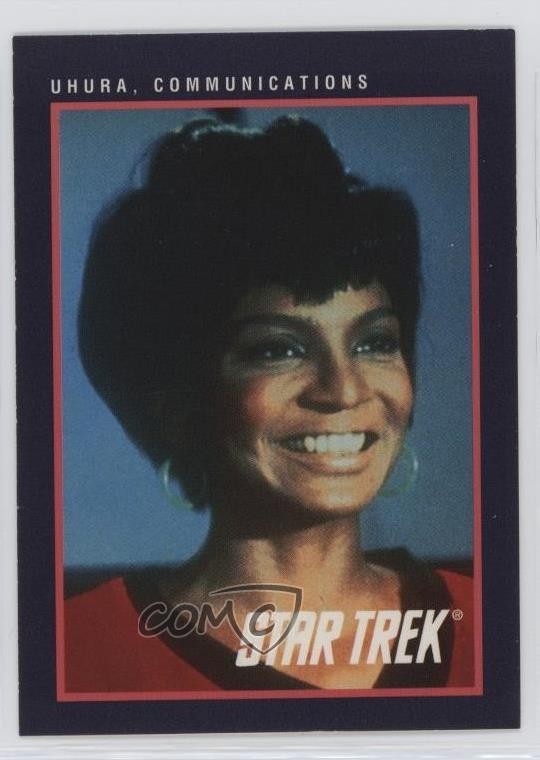 1991 Impel Star Trek 25th Anniversary Uhura Communications #105 1md