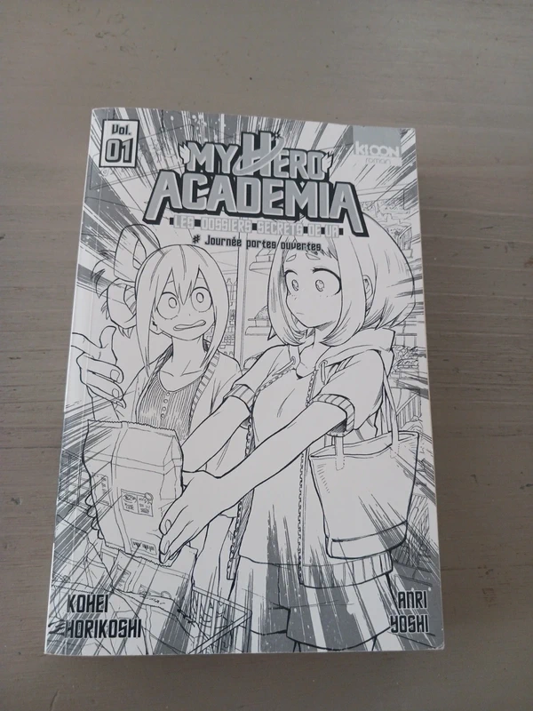 Livre My Hero Académie tome 1