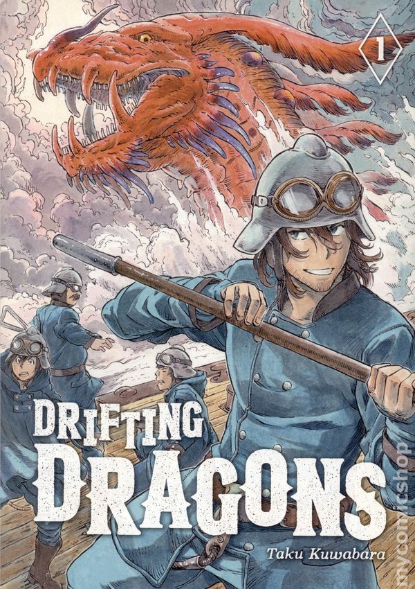 Drifting Dragons GN Manga #1-1ST NM 2019 Immagine Stock
