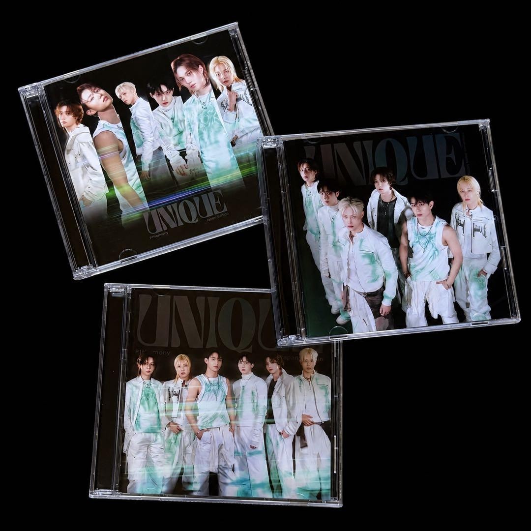 P1Harmony CD UNIQUE japan edition