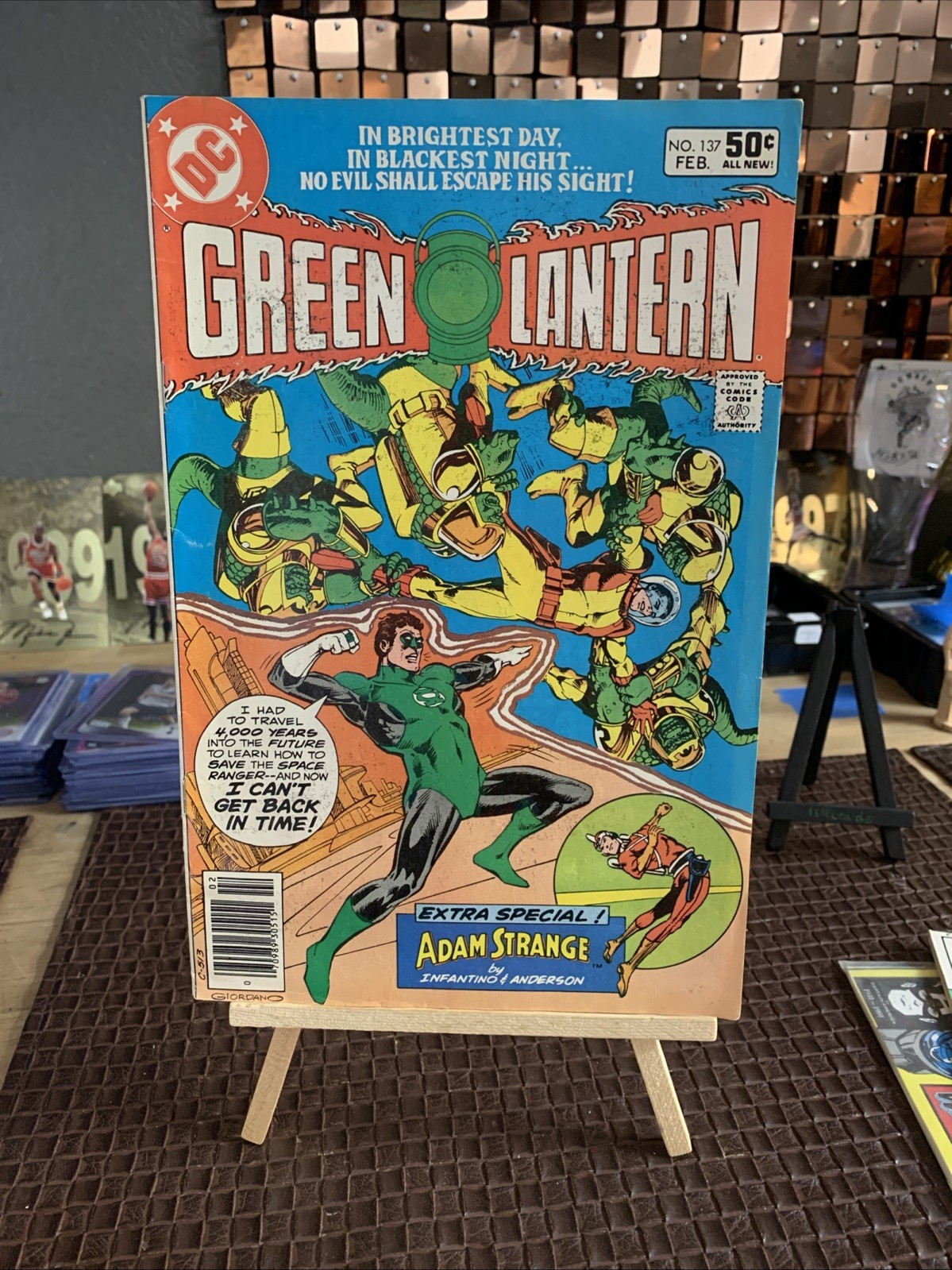 Green Lantern #137 Newsstand Variant (DC Comics February 1981) comic book