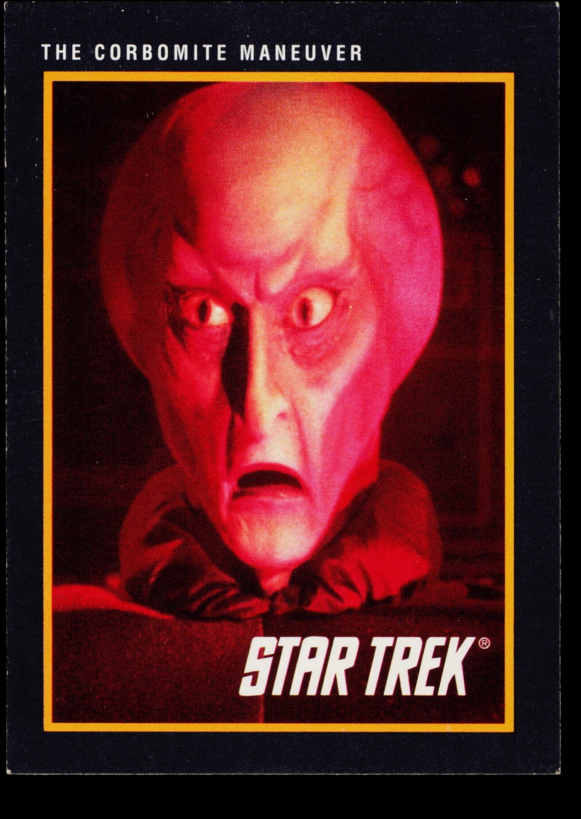 The Corbomite Maneuver 5 Star Trek 1991 Trading Card TCG CCG