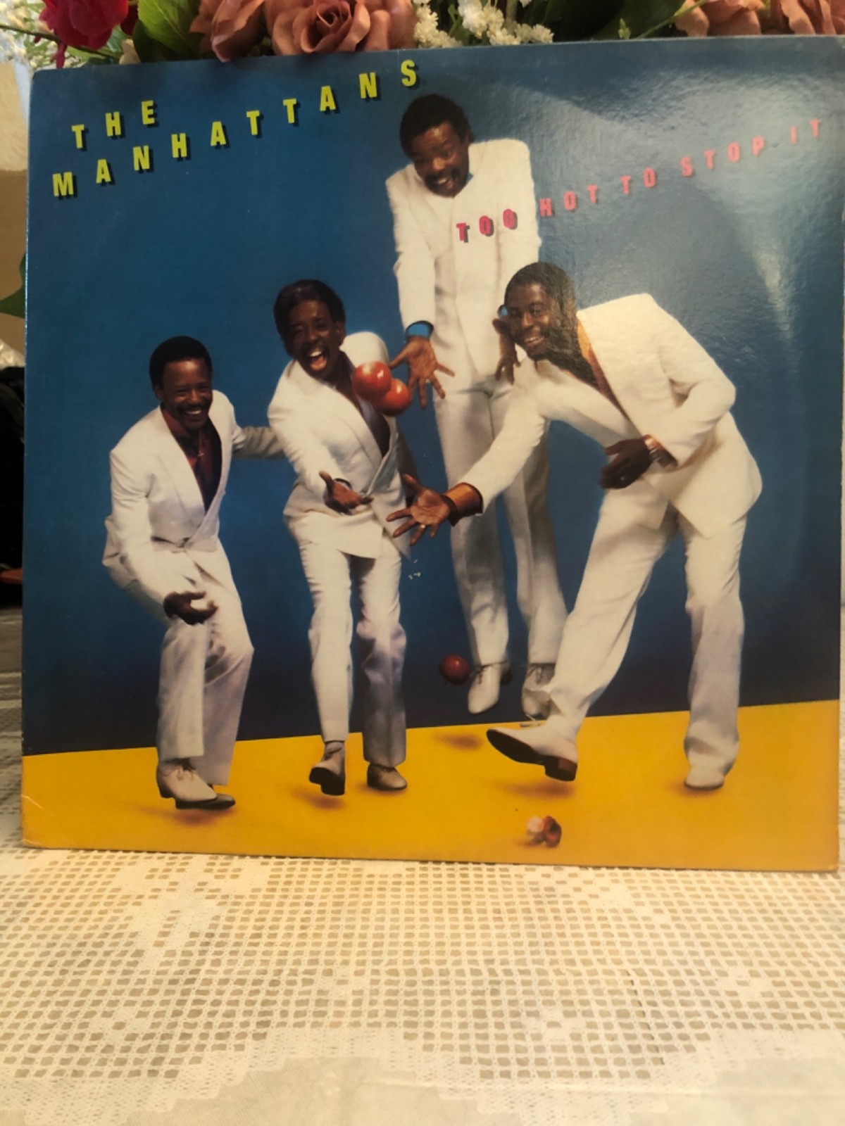 The Manhattans - Too Hot To Stop It Vinyl LP 1985 Columbia unplayed mint