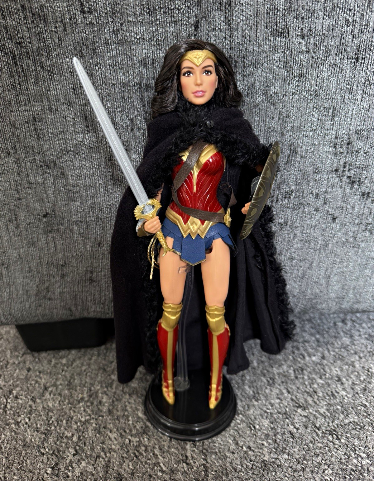 Wonder Woman 2016 Barbie Mattel Black Label film bambola da collezione