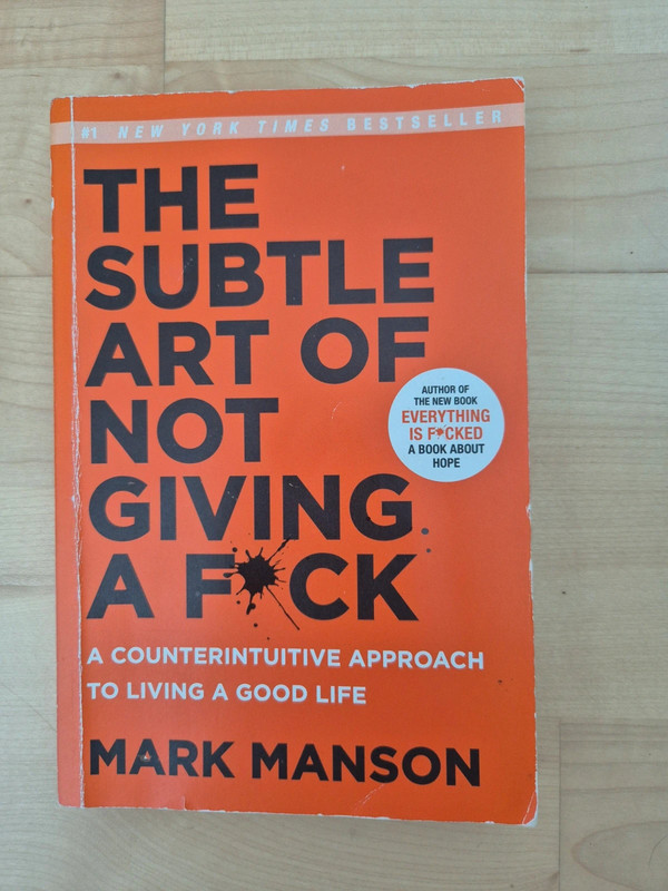 The subtile art of not giving a fuck