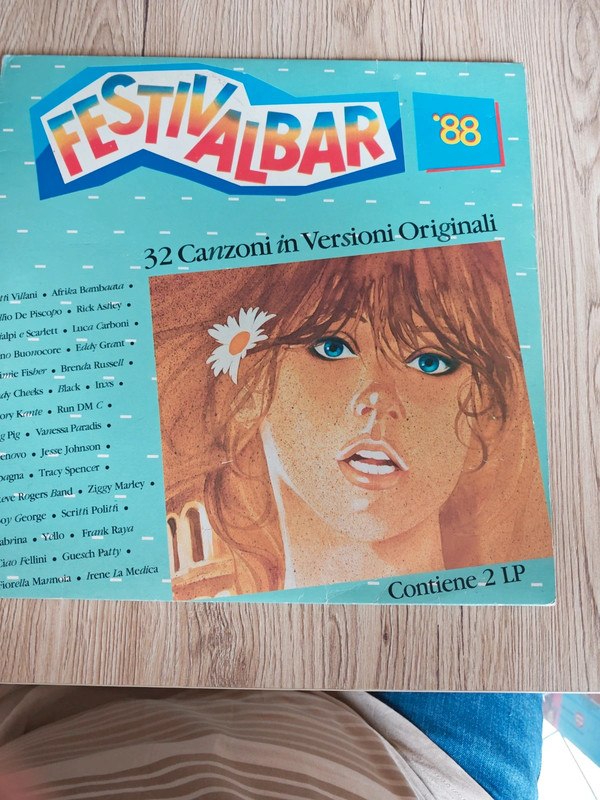 Festivalbar '88 Doppio LP Vinile Originale 1988 Polystar 32 Canzoni 2 Dischi