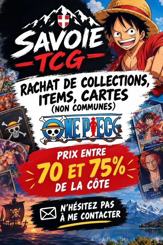 Rachat de cartes ou items One Piece